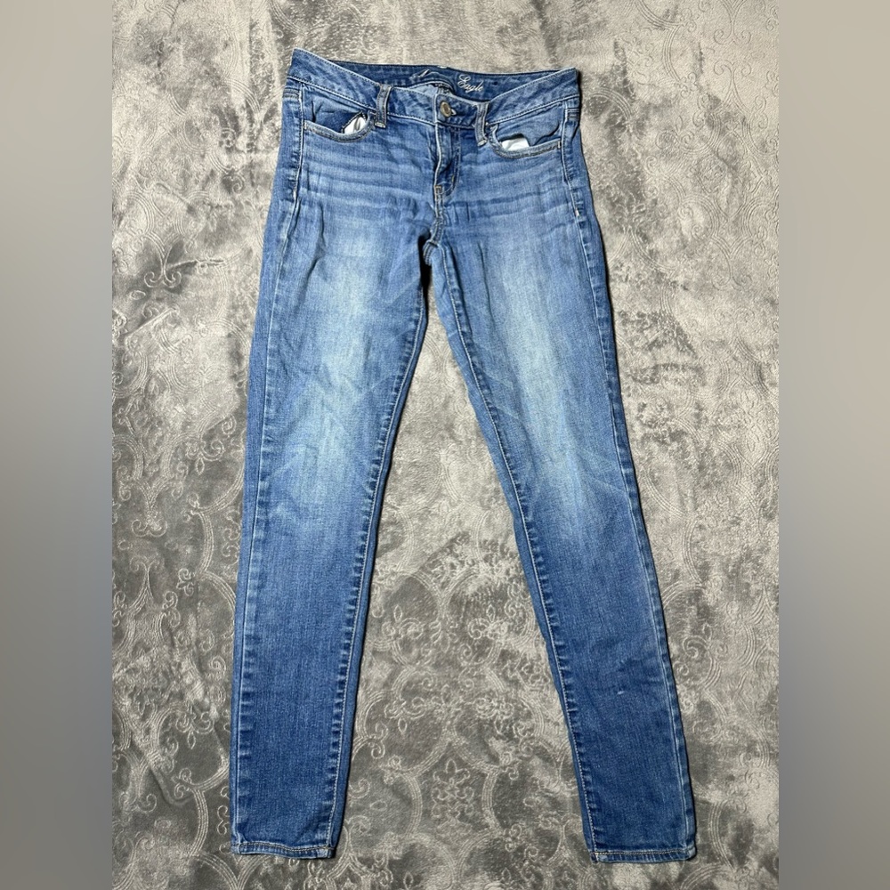 low cut american eagle jeans